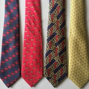 SOLD Hermes Tie Bundle